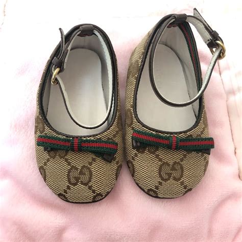 gucci shoes for infants|Gucci infant girl shoes.